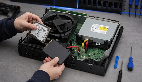 Schimbarea SSD/HDD