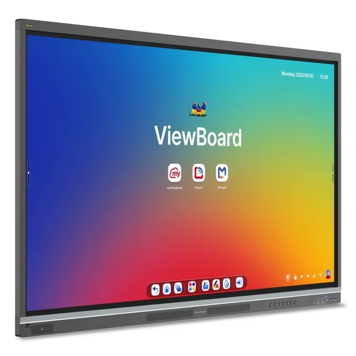 86” Smart interactive display ViewSonic IFP8651 / 4K / 16G RAM / 128GB Storage / Black foto 2