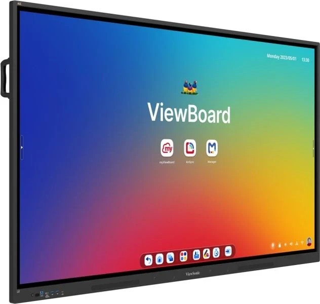 75” Smart interactive display ViewSonic IFP7534 / 4K / 8GB RAM / 128GB Storage / Black foto 2