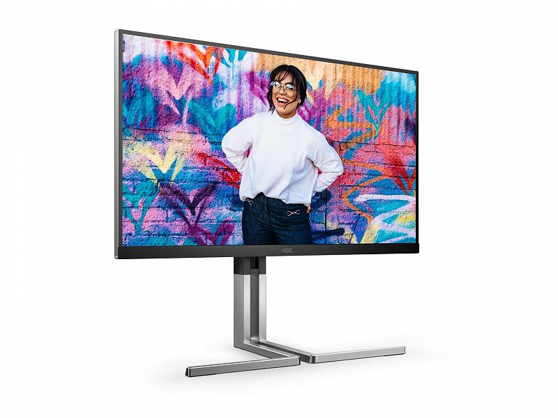  27.0” Monitor AOC Q27U3CV/ Quantum Dot IPS/ QHD/ 4ms foto 2