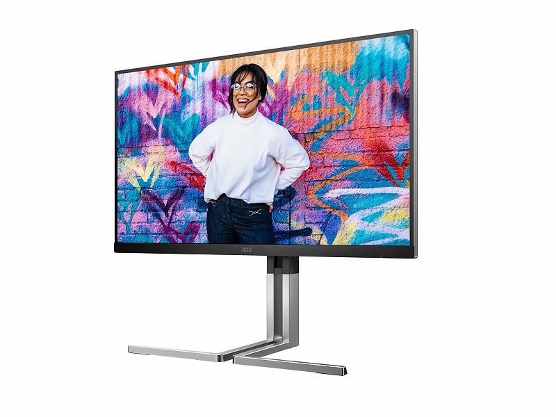  27.0” Monitor AOC Q27U3CV/ Quantum Dot IPS/ QHD/ 4ms foto 3