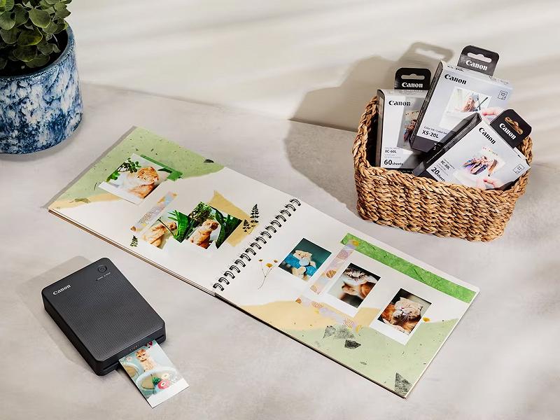 Imprimanta de sublimare Canon SELPHY QX20 KIT White/ Wi-Fi / USB-C foto 4