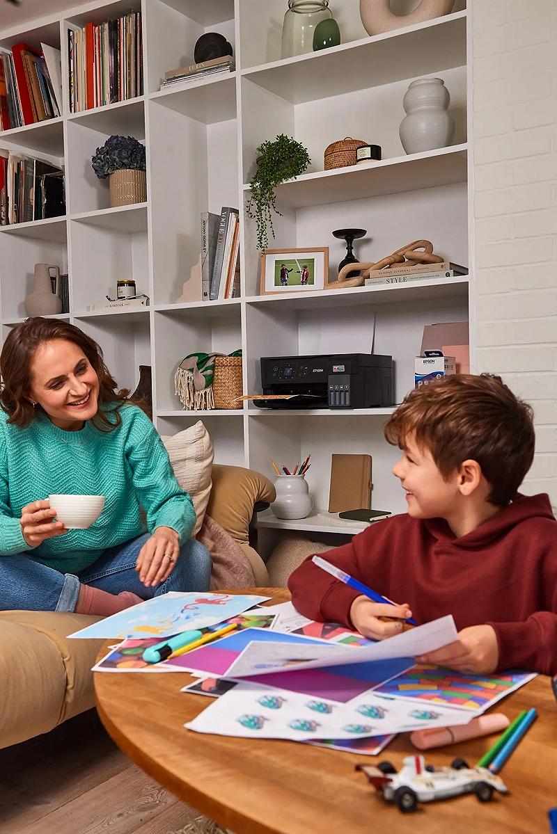 MFD cu CISS Epson EcoTank L3560 / A4 / Wi-Fi / Black foto 8