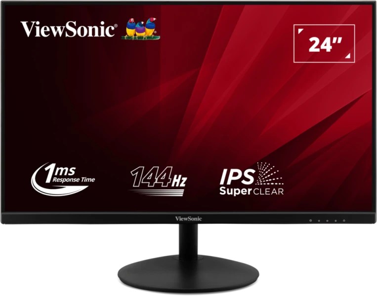 23.8” Monitor VIEWSONIC VA24E2-H / 144Hz/ 1ms / Black