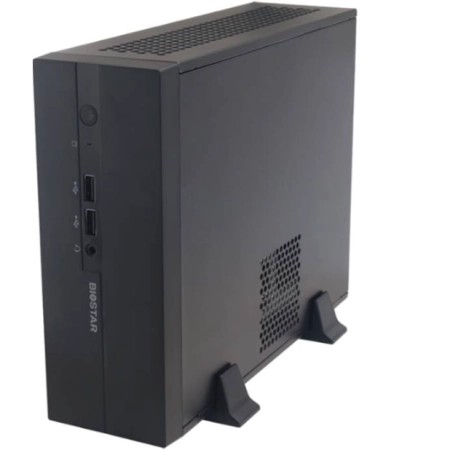 Mini PC Biostar MP-J4125 Mini PRO, Intel Celeron J4125, 8GB RAM, SSD 512GB, Mini Desktop Office, Multimedia, Compact Black