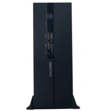 Mini PC Biostar MP-J4125 Mini PRO, Intel Celeron J4125, 8GB RAM, SSD 512GB, Mini Desktop Office, Multimedia, Compact Black foto 2