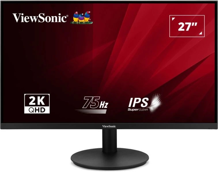 27.0” Monitor VIEWSONIC VA2708-2K-HD-2/ QHD/ 75Hz/ 1ms/ Black