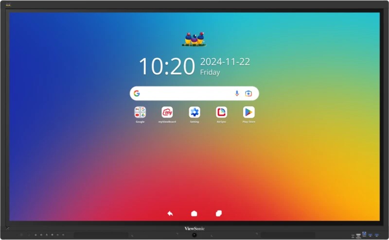 55” Интерактивный дисплей ViewSonic IFP5541-1-3C/ + Wi-Fi Bundle/ 4K/ 8GB RAM/ 128GB