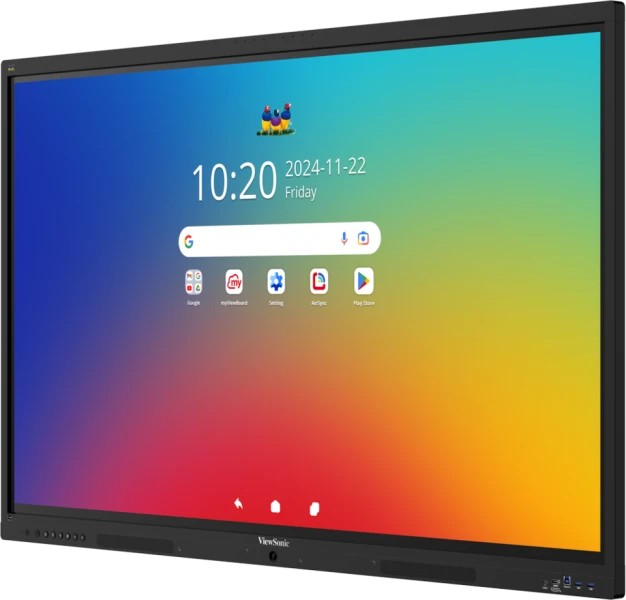 55” Интерактивный дисплей ViewSonic IFP5541-1-3C/ + Wi-Fi Bundle/ 4K/ 8GB RAM/ 128GB foto 3