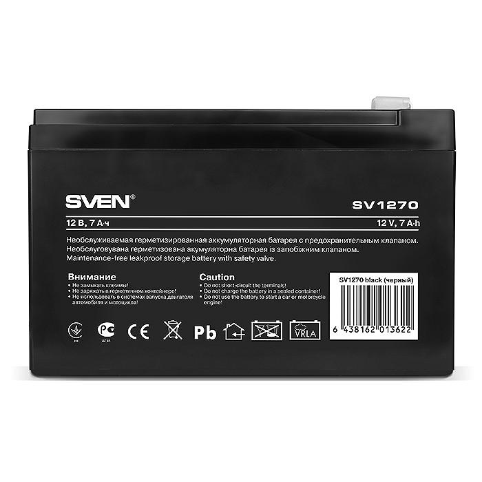 SVEN SV1270, Battery 12V 7AH foto 2