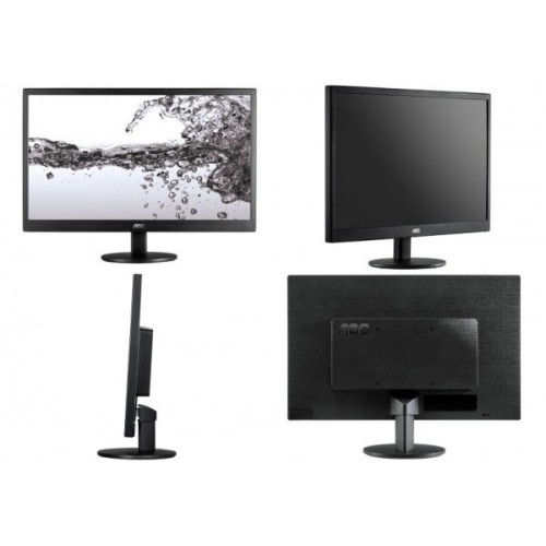 19.5" AOC LED E2070SWN Black (5ms, 20M:1, 200cd...