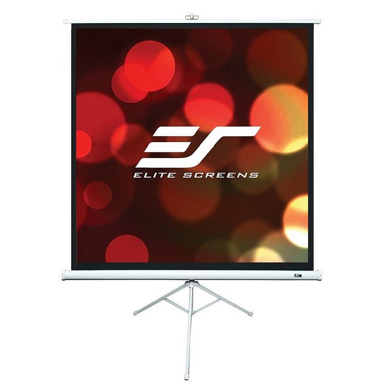 Elite Screens 120"(4:3) 244x183cm Tripod Series Pull Up, White