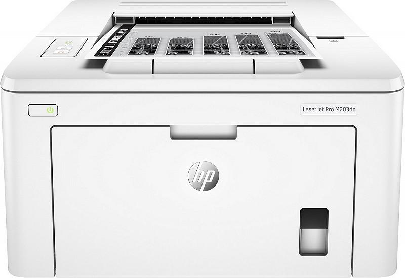 Printer HP LaserJet Pro M203dn, White,  A4, 120...