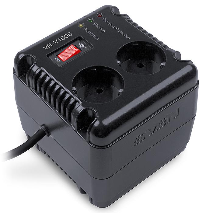 SVEN VR-V1000, 500W, Automatic Voltage Regulato...