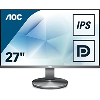 27.0" AOC IPS LED I2790VQ/BT Borderless Black/S...