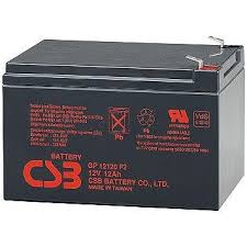 CSB Battery 12V 12AH, GP 12120 F2, 3-5 Years Li...