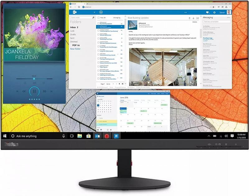 27.0" LENOVO IPS LED ThinkVision S27q-10 Black ...