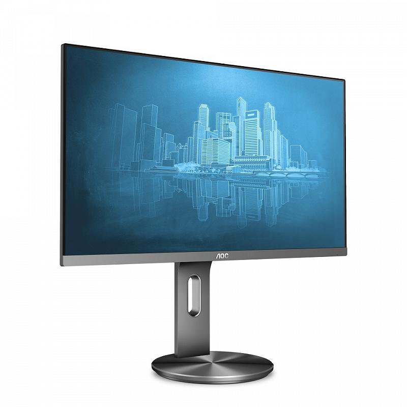 23.8" AOC IPS LED I2490PXQU/BT Black/Silver (4m...