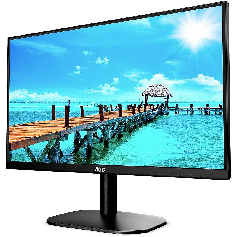 23.8" AOC IPS LED 24B2XD Black Borderless (4ms,...