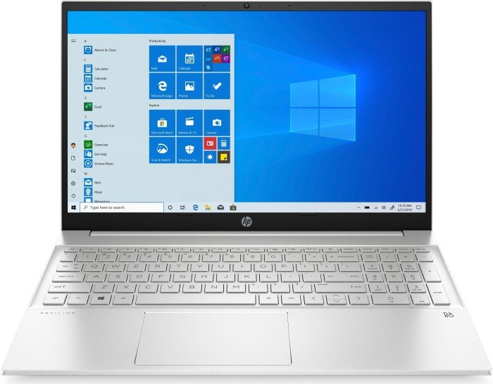 HP Pavilion 15 Natural Silver, 15.6" FHD IPS 25...