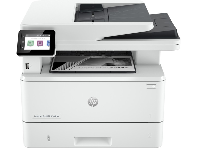 MFD HP LaserJet Pro 4103fdw, White, A4, 42ppm, ...