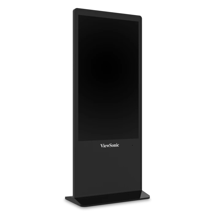 ViewSonic EP5542, Digital ePoster Kiosk, 55” (3840x2160), Portrait Mode Only, 16/7, 400nits, 1300:1. foto 2