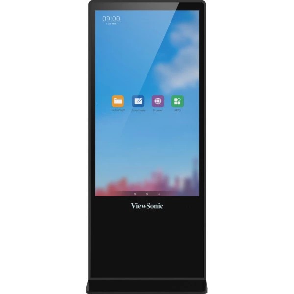 ViewSonic EP5542T, Digital Touch ePoster Kiosk, 55” (3840x2160), Portrait Mode Only, 16/7, 450nits,.