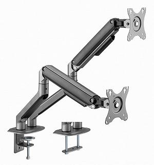 Arm for 2 monitors 17”-32” - Gembird MA-DA2-05,...