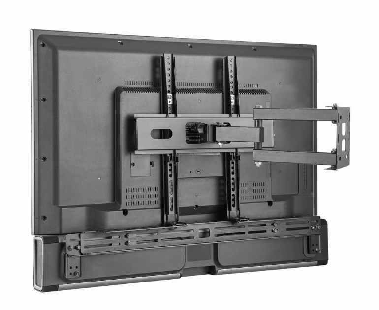 Suport pentru monitor dublu reglabil cu montare pe masa 17”-32”, Gembird MA-DA2-05 foto 7