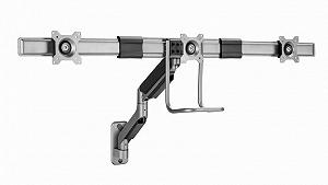 Monitor wall mount arm for 3 monitors up to 17-...
