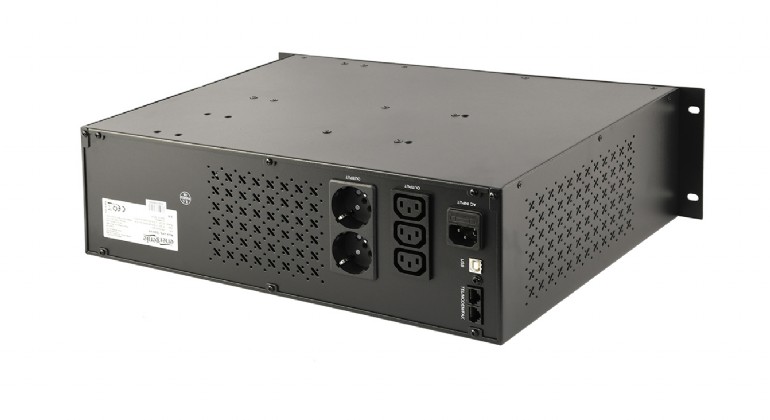 Gembird Rack 3.4U UPS UPS-RACK-2000, 2000VA/120...