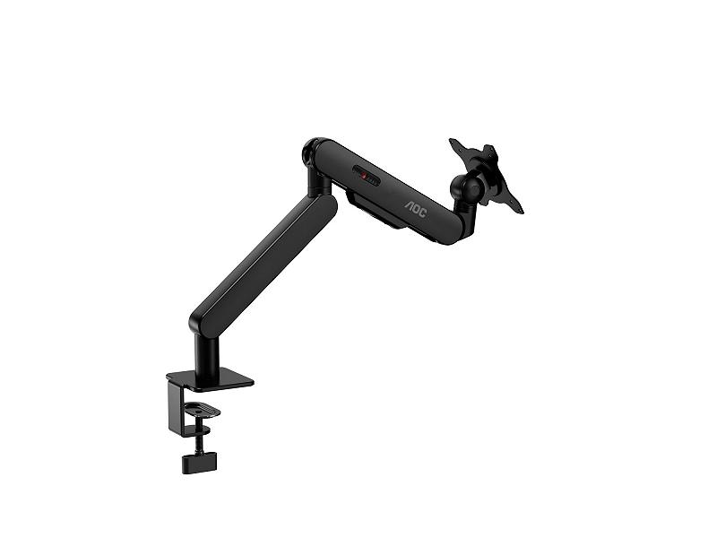 Arm for 1 monitors 17”-34” -  AOC AM400B Black, Desk Clamp/Grommet, Aluminum structure, Mechanical . foto 3