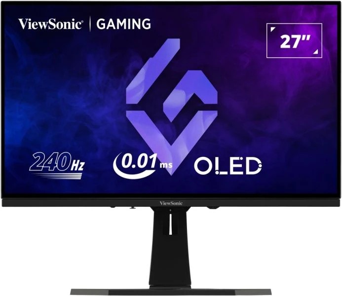 26.5” VIEWSONIC OLED XG272-2K-OLED Gaming Black...