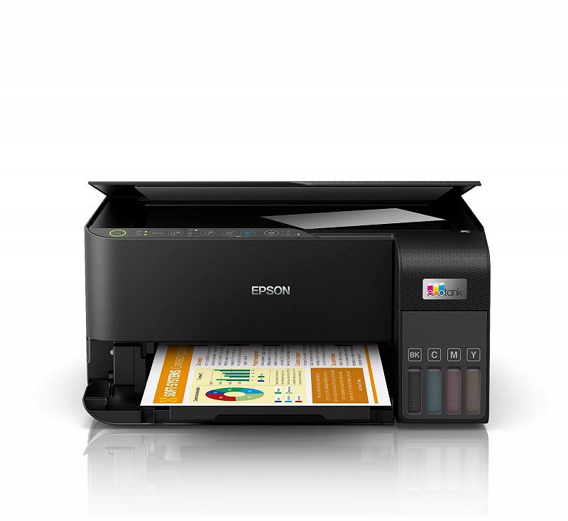 MFD CISS Epson EcoTank L3550 black, Color Print...