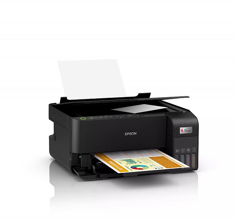 MFD CISS Epson EcoTank L3550 black, Color Print...