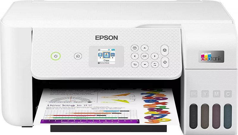 MFD CISS Epson EcoTank L3266 white, Color Print...