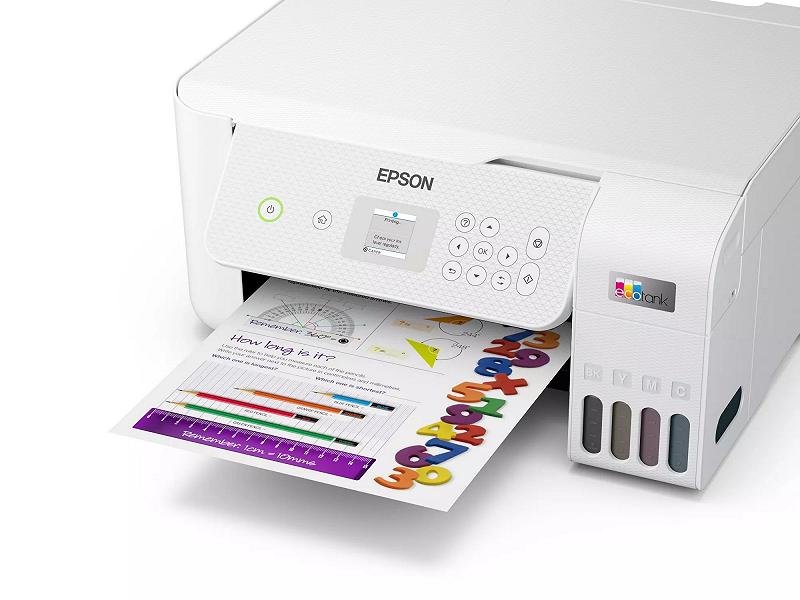 MFD CISS Epson EcoTank L3266 white, Color Print...