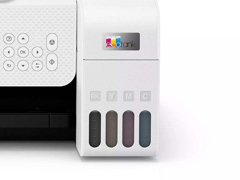 MFD CISS Epson EcoTank L3266 white, Color Print...