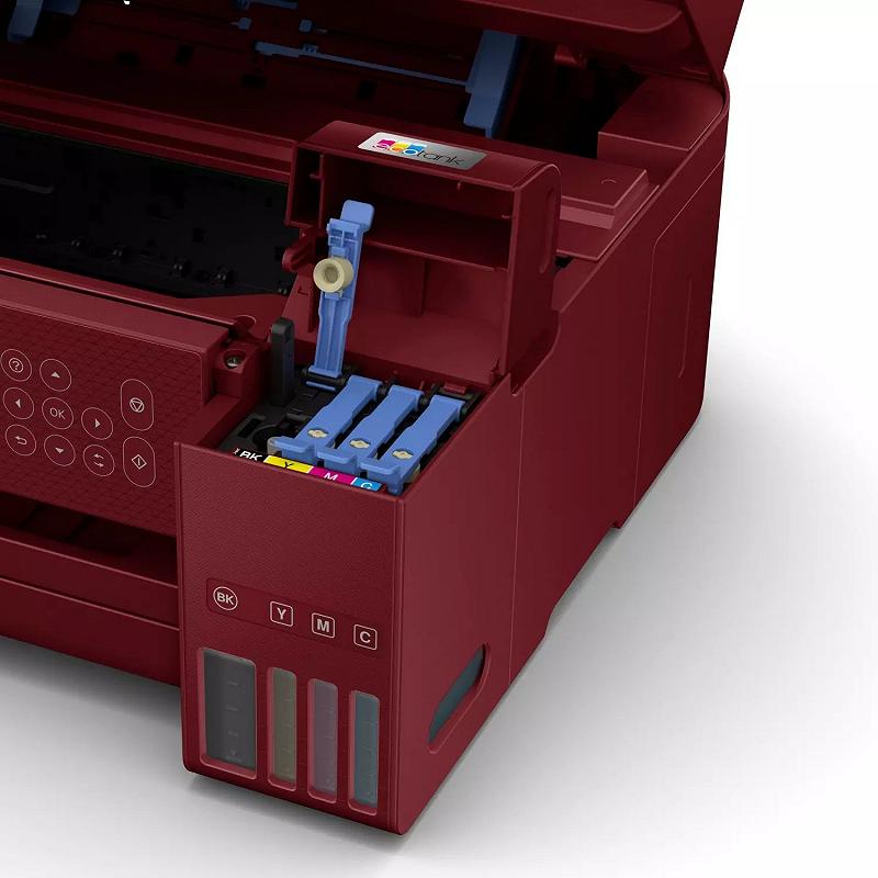 MFD cu CISS Epson EcoTank L4267 / A4 / Wi-Fi / Duplex / Red foto 7
