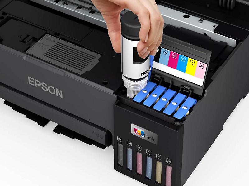 Printer CISS Epson EcoTank L8050 black, 6! colo...
