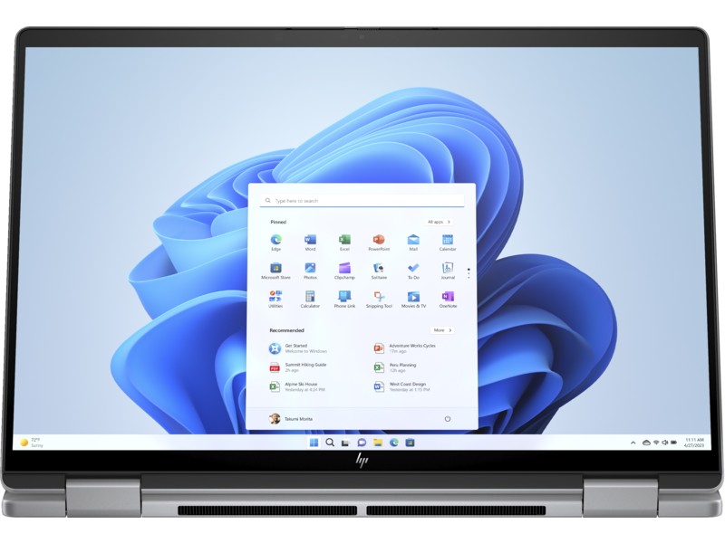 HP Envy 14 x360 Meteor Silver + W11H (14-fa0001...