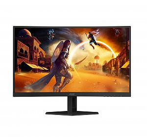 27.0” AOC VA LED C27G4ZXE Curved Black (1ms, 30...