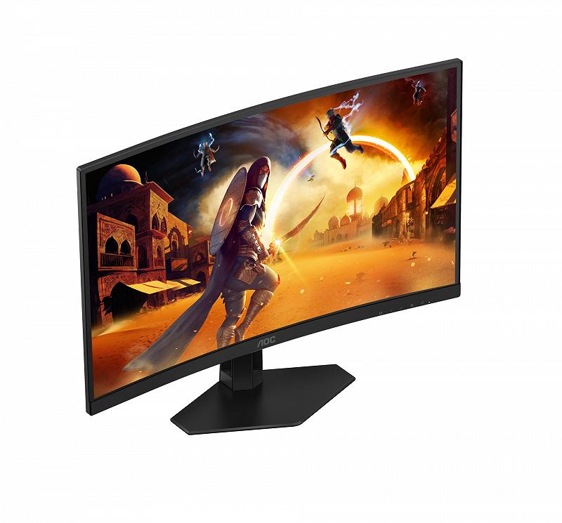 27.0” AOC VA LED C27G4ZXE Curved Black (1ms, 30...