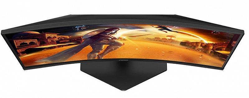 27.0” AOC VA LED C27G4ZXE Curved Black (1ms, 30...