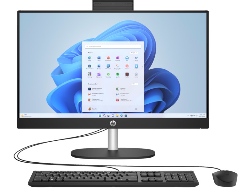 All-in-One PC - 23.8” HP AiO 24-cr1003ci 23.8” ...