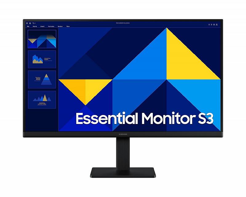 23.8” Monitor SAMSUNG S3 S30GD/ 100Hz/ 5ms/ Black