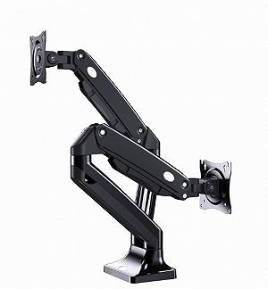 Arm for 2 monitors 17”-35” - Full-motion desk a...