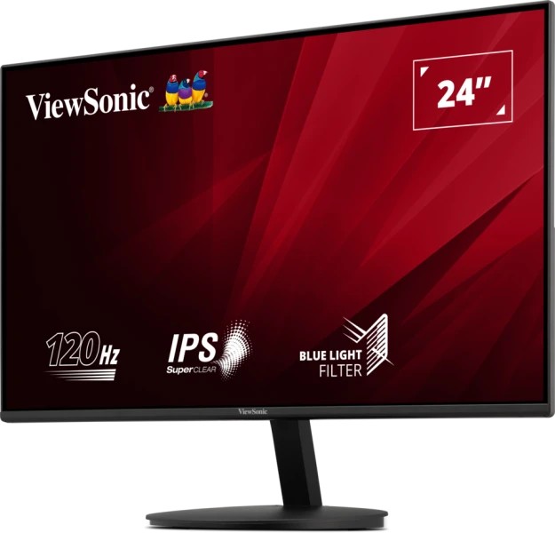23.8” Monitor VIEWSONIC VA24E1-H / 120Hz/ 5ms / Black foto 2