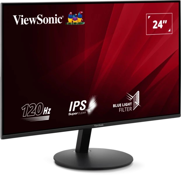 23.8” Monitor VIEWSONIC VA24E1-H / 120Hz/ 5ms / Black foto 3
