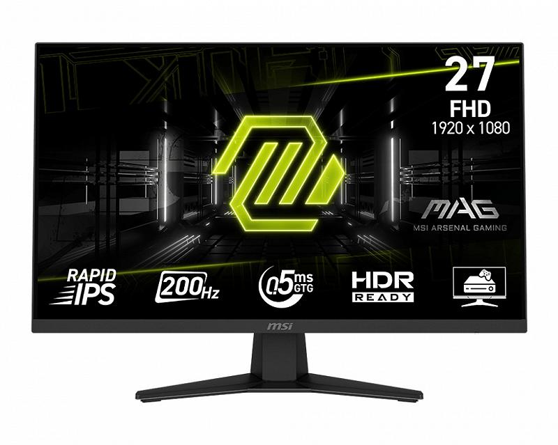 27.0” MSI IPS LED MAG 274F Black (0.5ms, 1000:1...